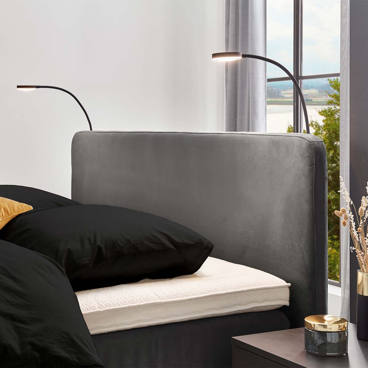 Caresse 3000 boxspring hoofdbord