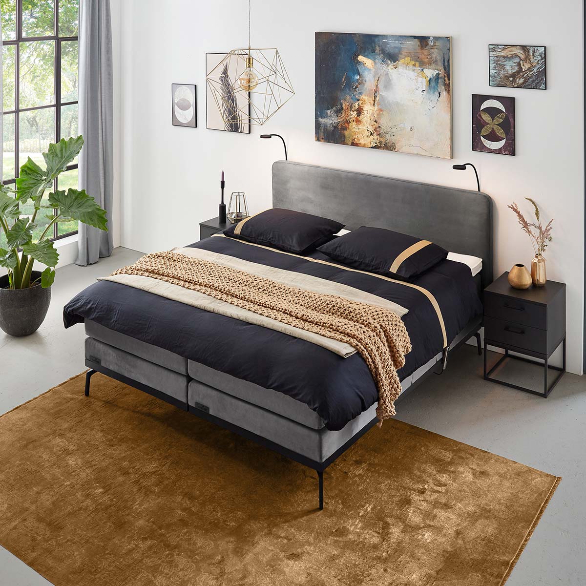 Caresse 3000 boxspring in slaapkamer 2