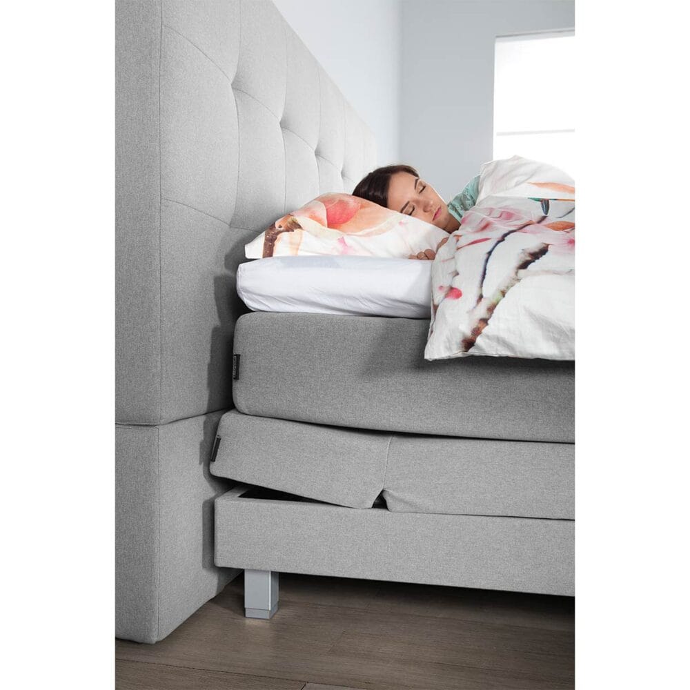 Caresse Platinum 9710 boxspring in slaapkamer zijkant