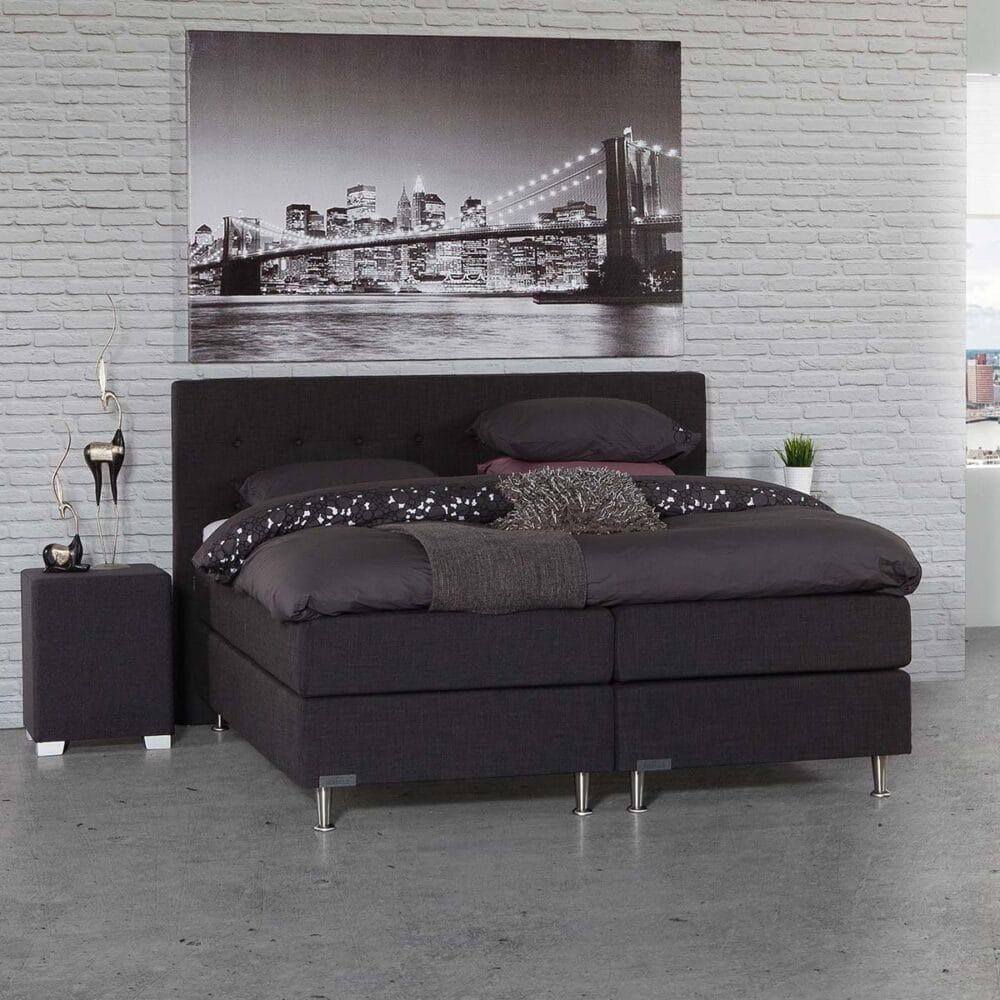 Caresse Silver 4850 vlakke boxspring