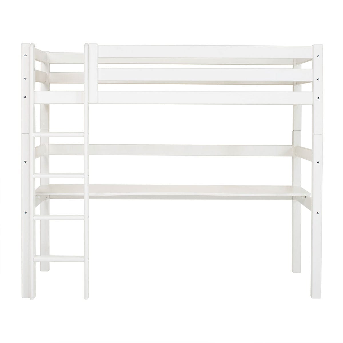 half hoogslaper met bureau