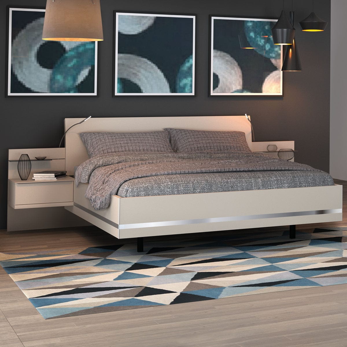 Concept Me Nolte beige bed