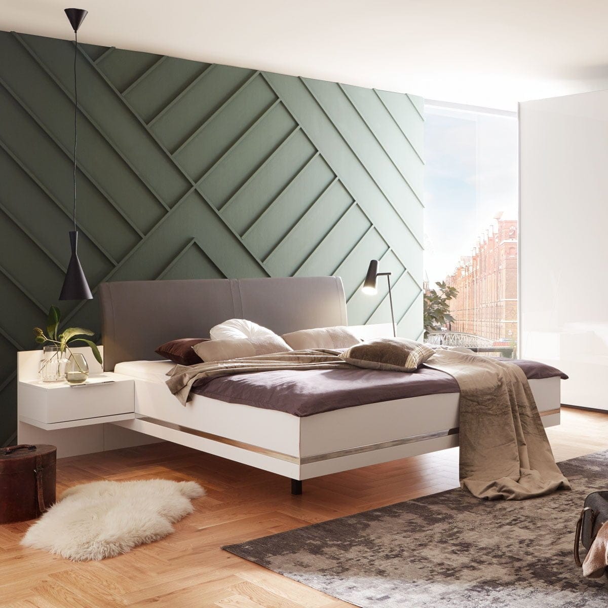 Concept Me Nolte wit met bruin bed