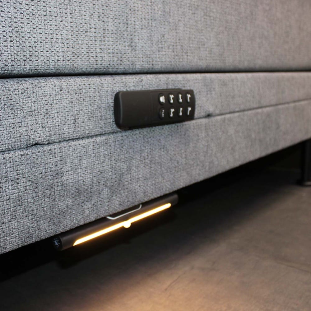 Boxspring Gouda afstandsbediening en licht