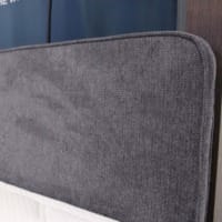 Boxspring Gouda hoofdbord grijs