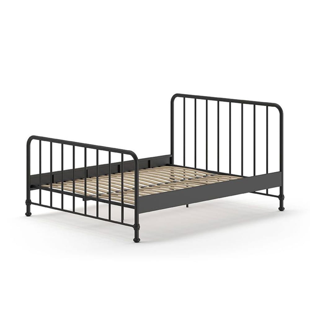 Vipack Bronxx Bed 160x200 cm Zwart
