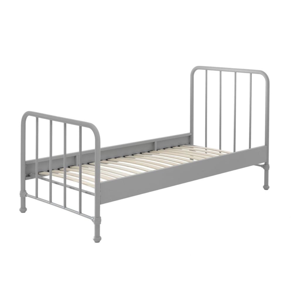 Vipack Bronxx Bed 90x200 cm Grijs
