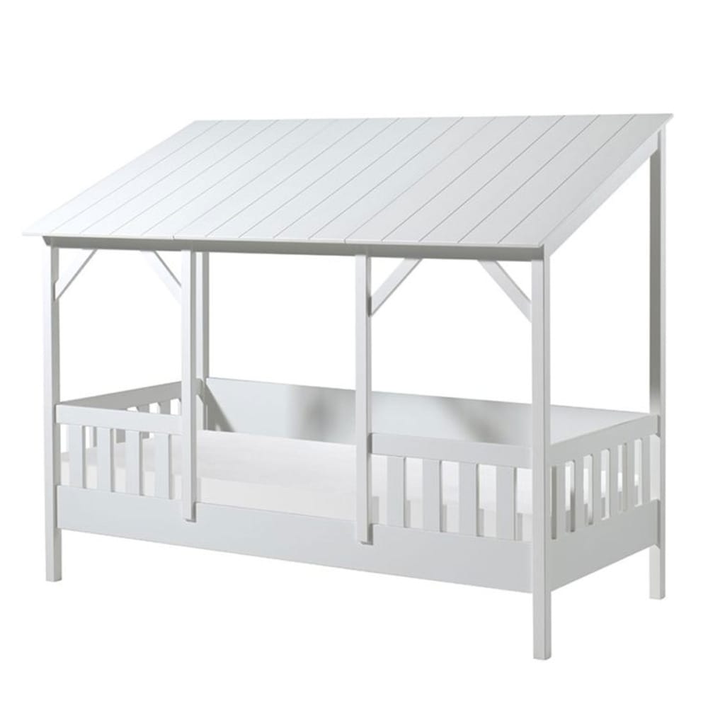 Vipack Huisbed met wit dak