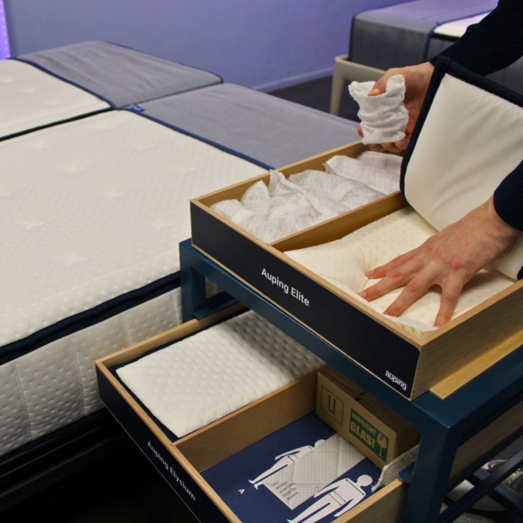 Auping elite matras showmodel