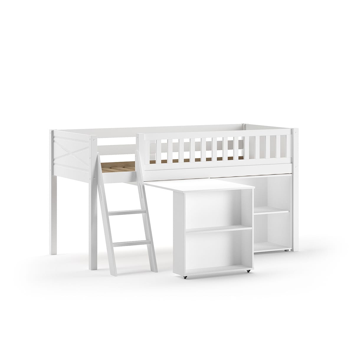 Scott halfhoogslaper met bureau