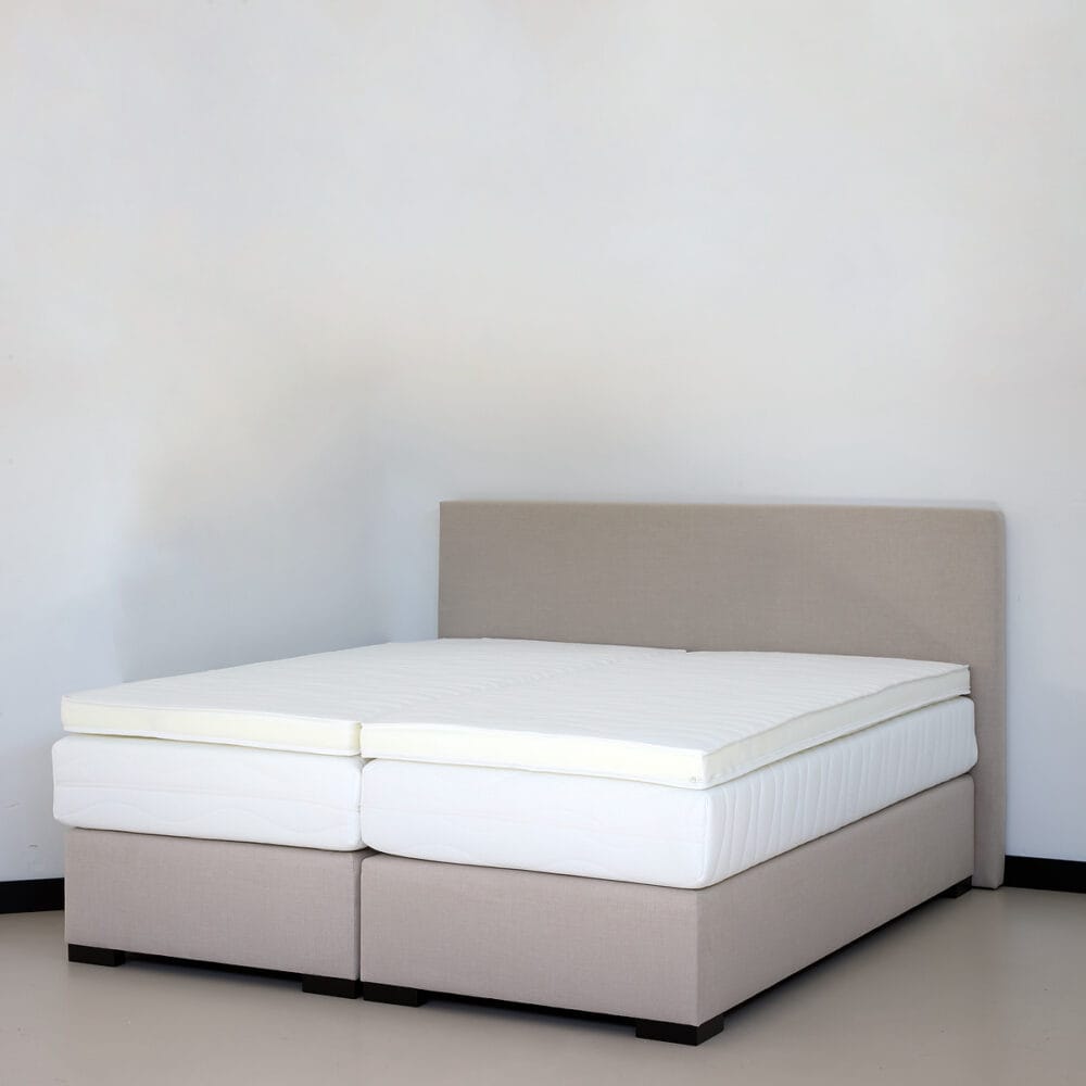 HBeds 5⭐ hotel collectie met hoofdbord, witte matrassen en toppers