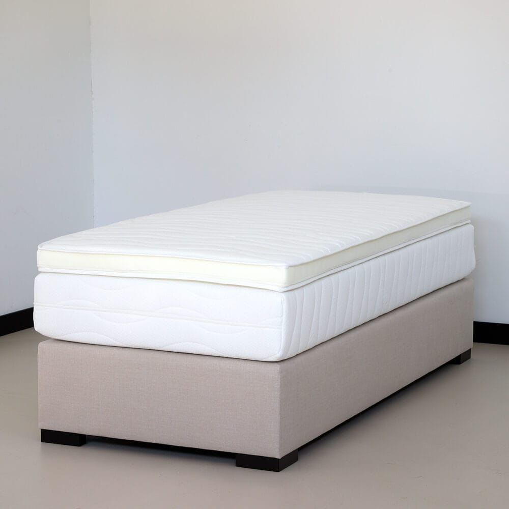 HBeds 5⭐ hotel collectie met wit matras en topper