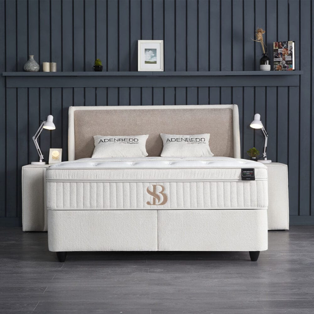 Skybedd Opbergboxspring Adenbedd