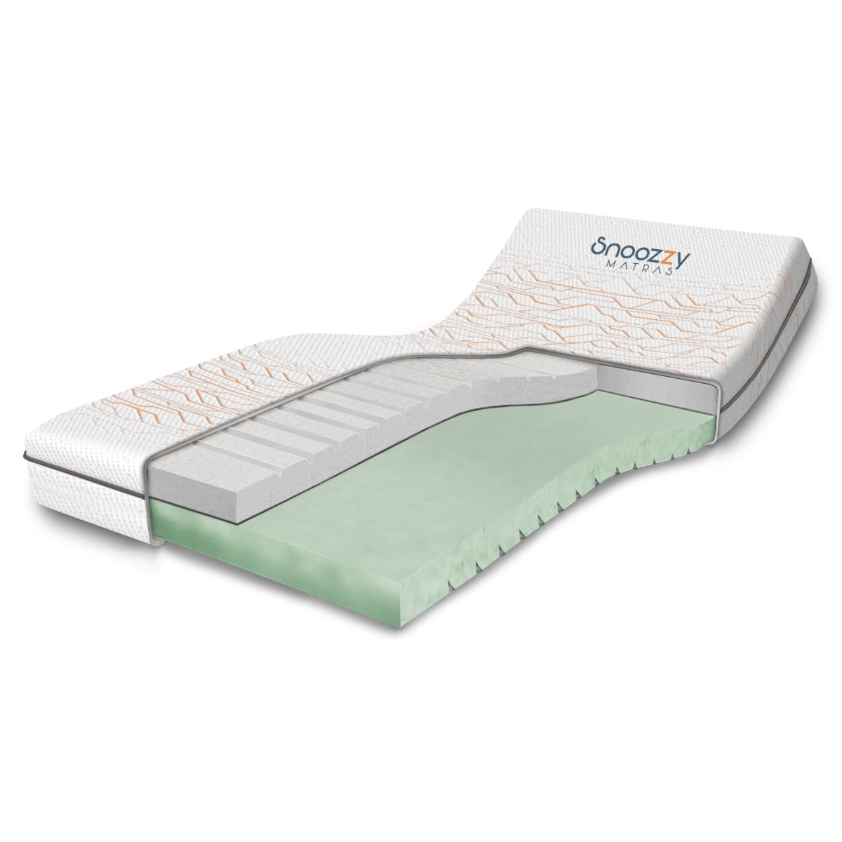 Snoozzy TwinFeel 1 voorkant open 1P