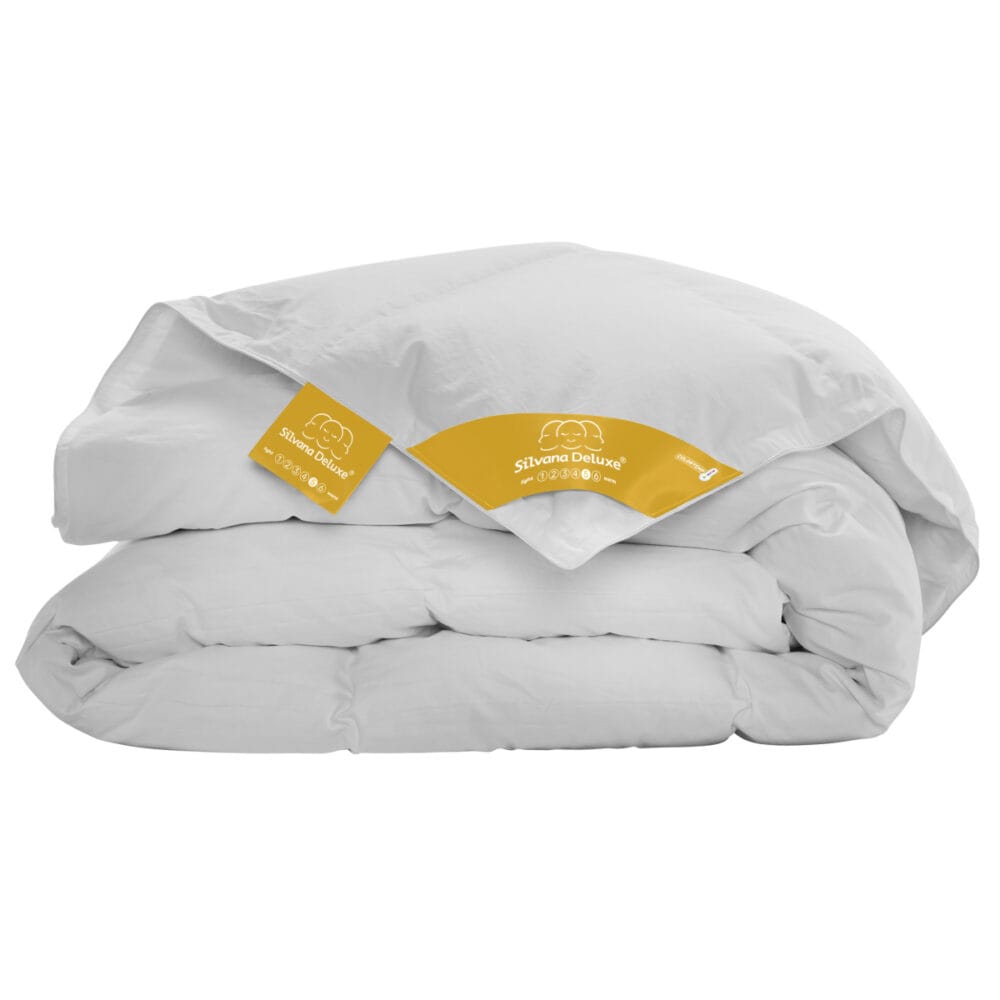 Silvana Deluxe Geel Warm Donzen dekbed