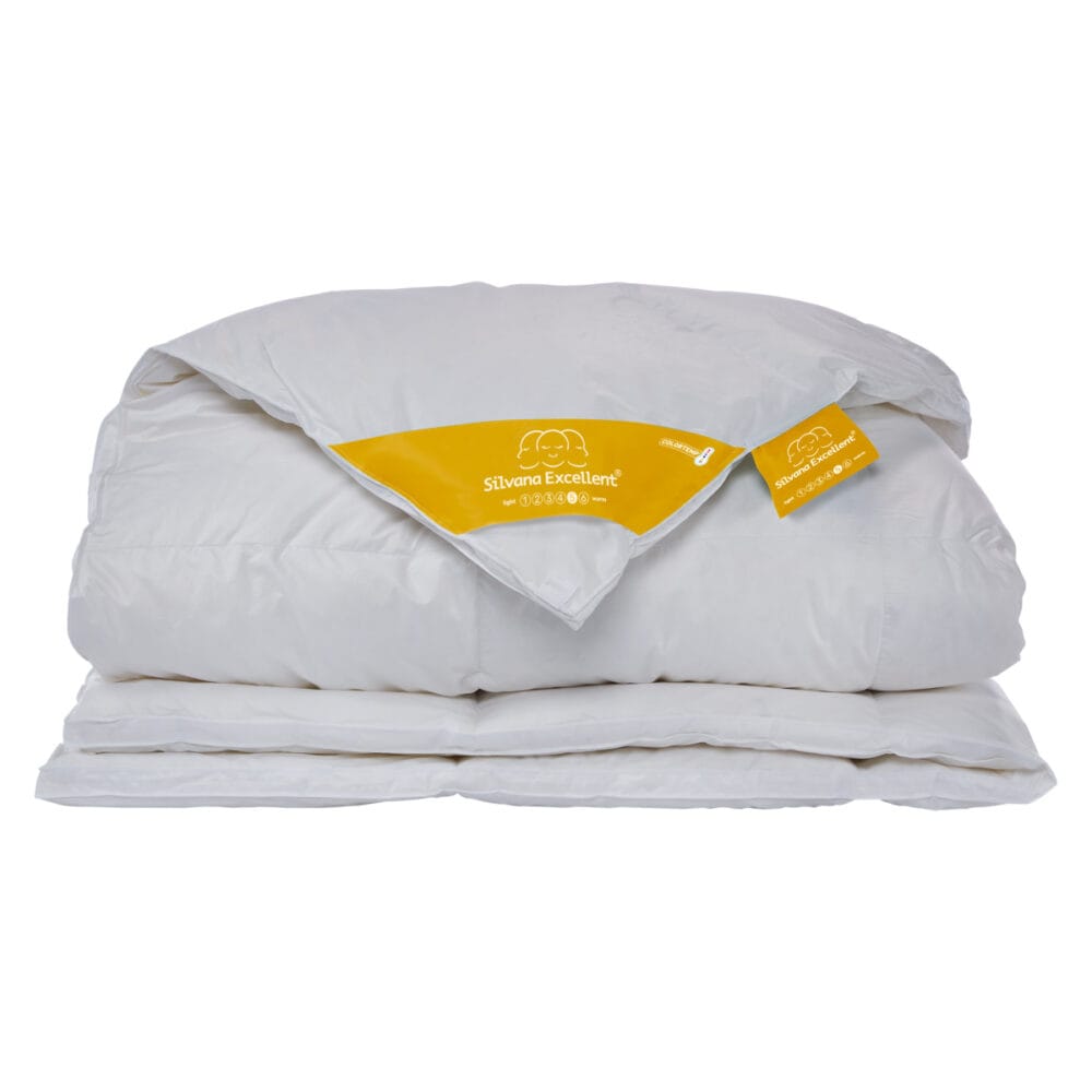 Silvana Excellent Geel Warm Donzen dekbed