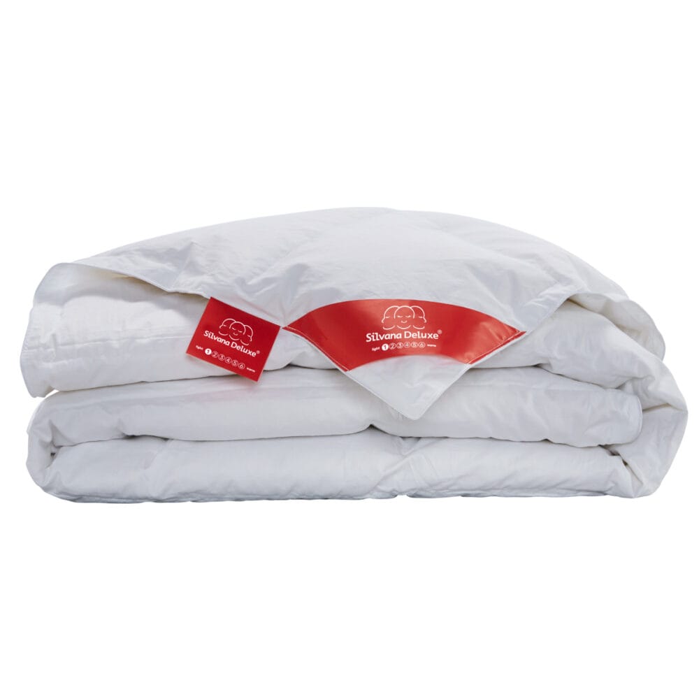 Silvana Deluxe Rood Extra-Koel Donzen dekbed