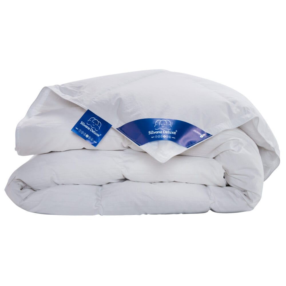 Silvana Deluxe Blauw Medium-Warm Donzen dekbed