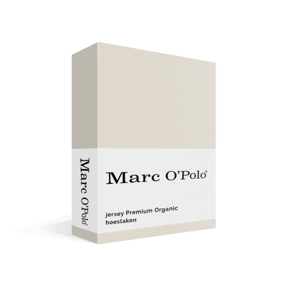 Marc O'Polo Premium Organic Jersey Hoeslaken Ecru