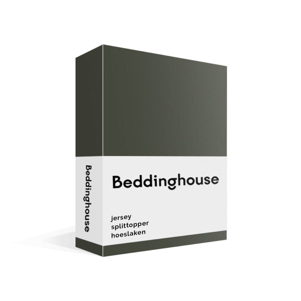 Beddinghouse Jersey Splittopper Hoeslaken Donker Groen