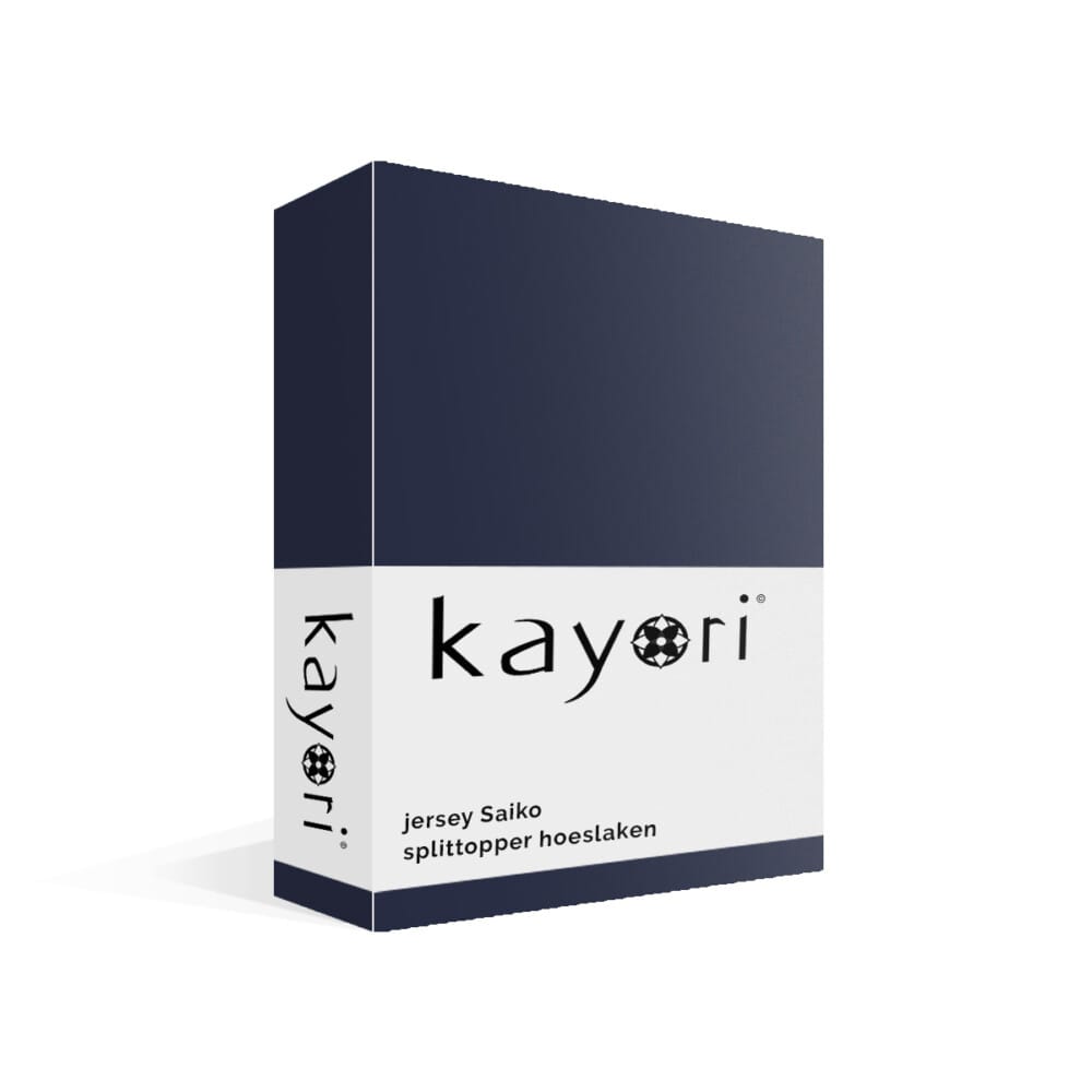 Kayori Saiko Jersey Splittopper Hoeslaken Navy