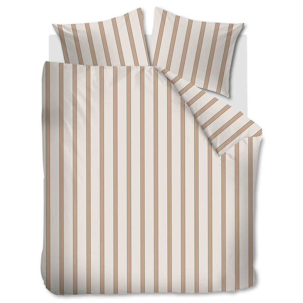 Vtwonen Fun Stripe Dekbedovertrek Naturel