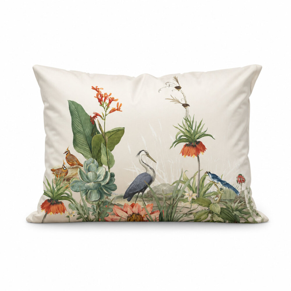 Vandyck Tropical Kussensloop Natural