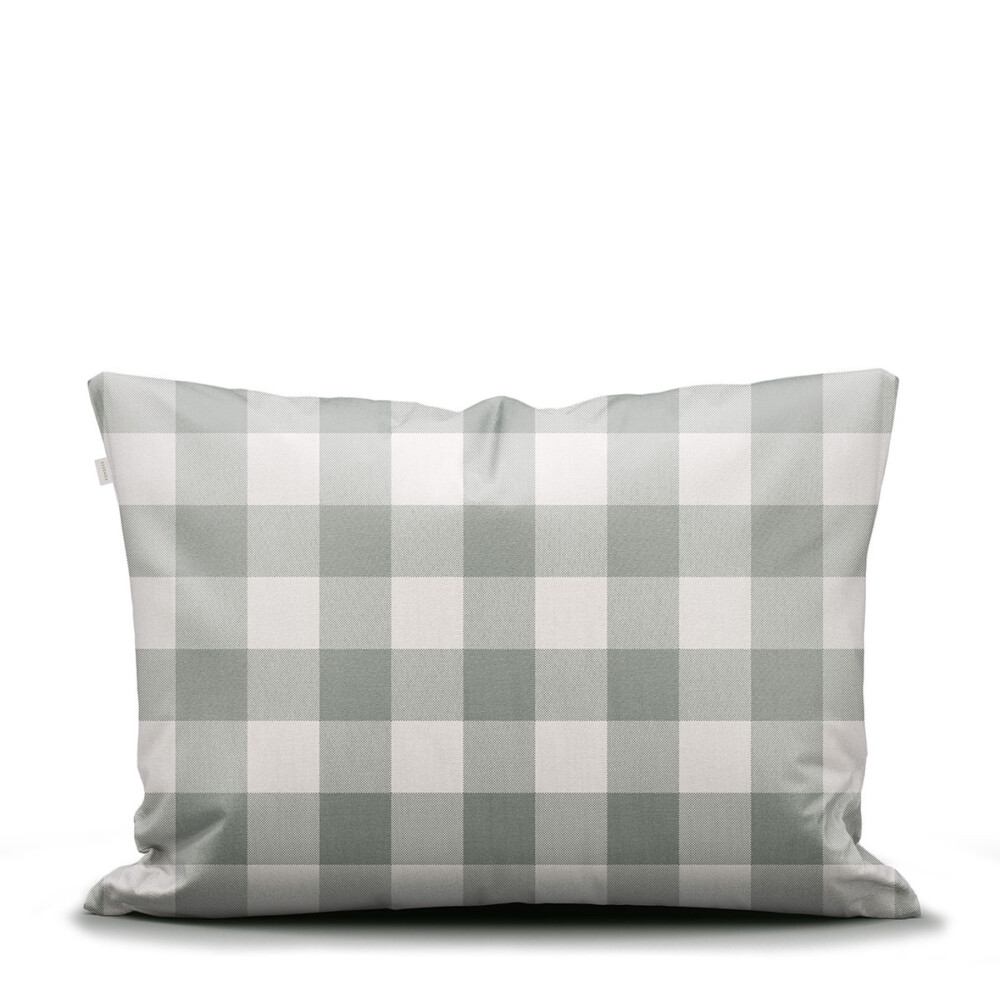 Essenza Chess Kussensloop Dusty green