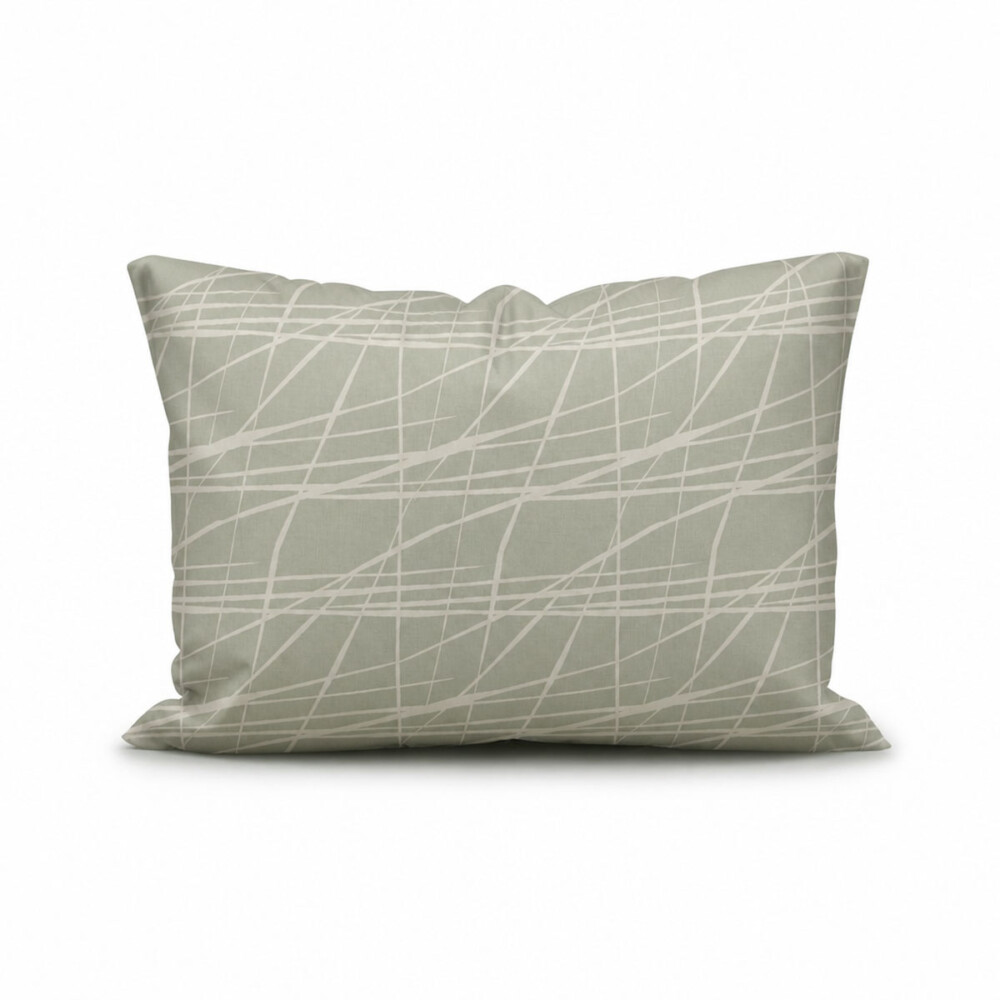 Vandyck Meaningful Kussensloop Smoke Green